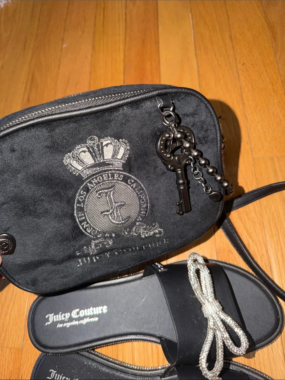 Juicy Couture bag & sandal set